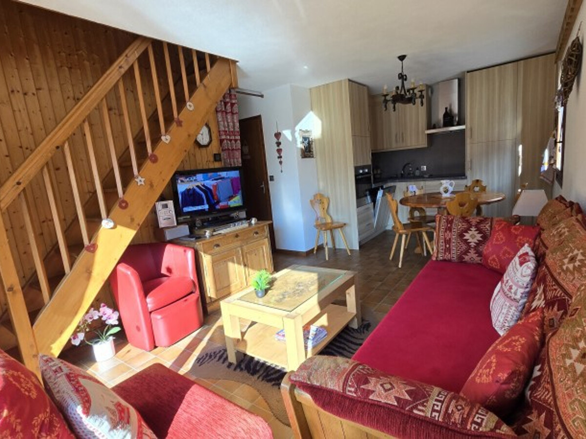 Duplex 3 chambres 6 pers, garage, vue montagne - Photo 2