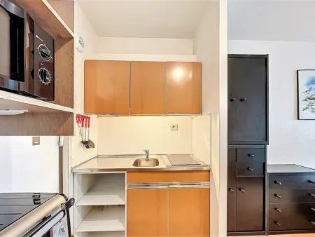 Studio 22m² balcon sud, 4 personnes au Corbier : photo 4