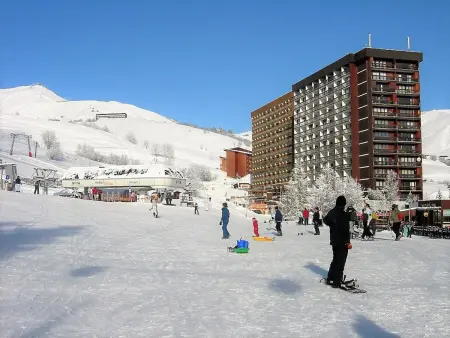 Studio 22m² balcon sud, 4 personnes au Corbier : photo 13