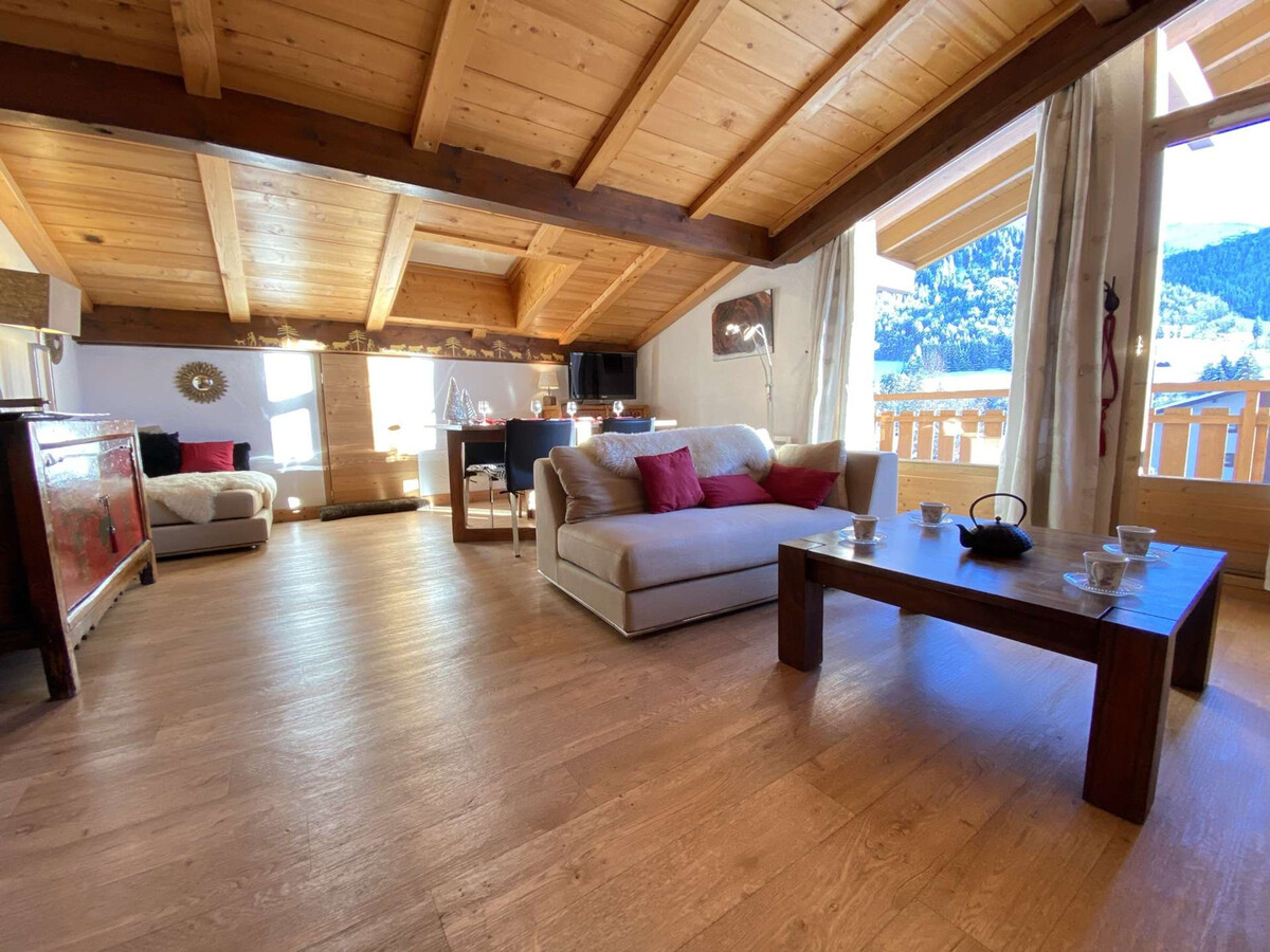 Appartement 2 chambres, balcon sud, ski à 1 km à Praz-sur-Arly - Photo 4