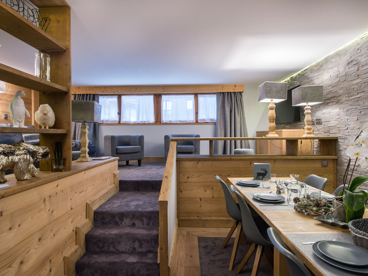 Appartement 80m² centre Courchevel 1850, 3 ch., parking - Photo 1