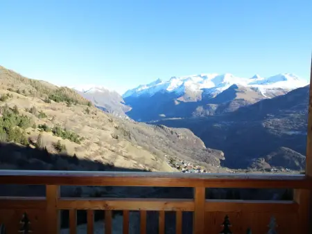 Appartement mezzanine 4 couchages, vue Ecrins, 400m pistes : photo 2