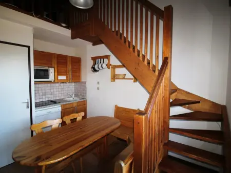Appartement mezzanine 4 couchages, vue Ecrins, 400m pistes : photo 3