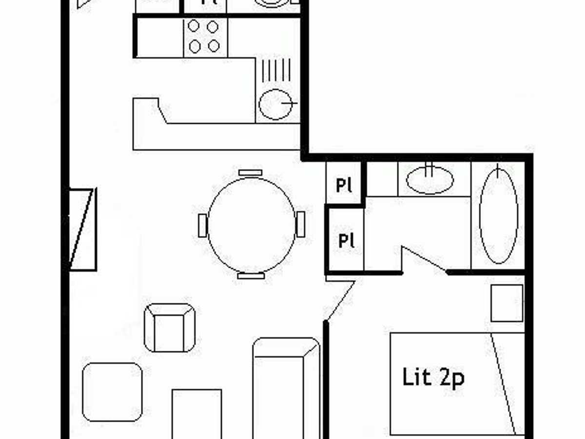 Appartement 2 pièces Méribel, 100m des pistes, balcon - Photo 23