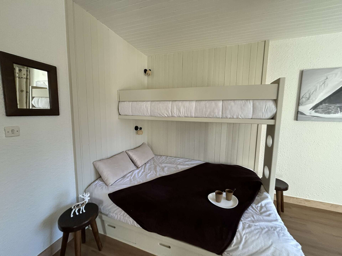 Studio 4 pers. Méribel, 100m pistes, balcon ouest - Photo 5