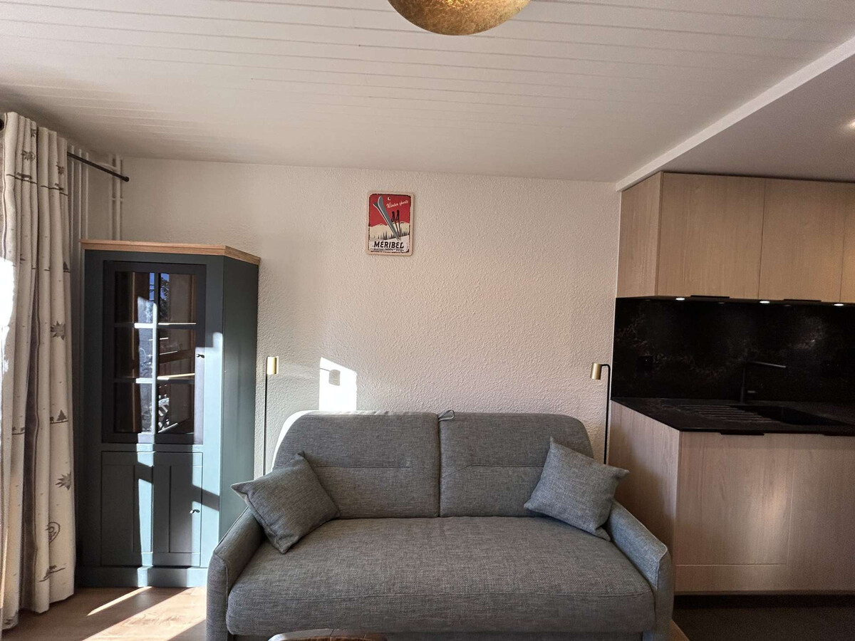 Studio 4 pers. Méribel, 100m pistes, balcon ouest - Photo 11