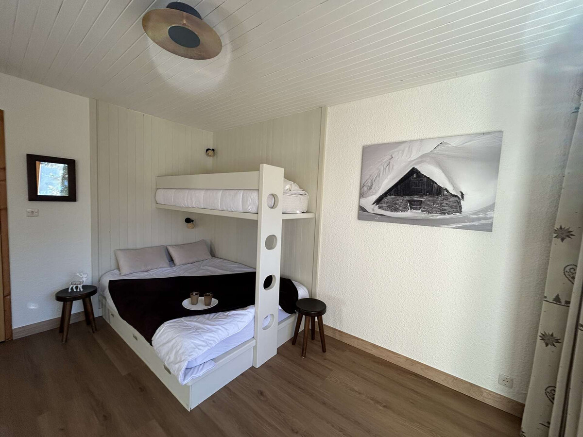 Studio 4 pers. Méribel, 100m pistes, balcon ouest - Photo 12