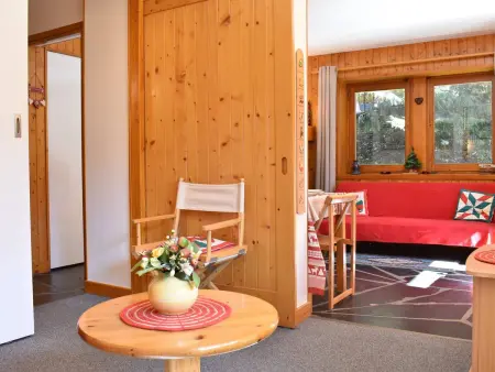 Appartement Méribel 5 pers : cheminée, terrasse Sud, pistes à 250 m : photo 7