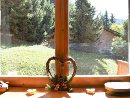 Appartement Méribel 5 pers : cheminée, terrasse Sud, pistes à 250 m : photo 17