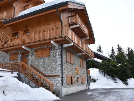 Appartement Méribel 5 pers : cheminée, terrasse Sud, pistes à 250 m : photo 20