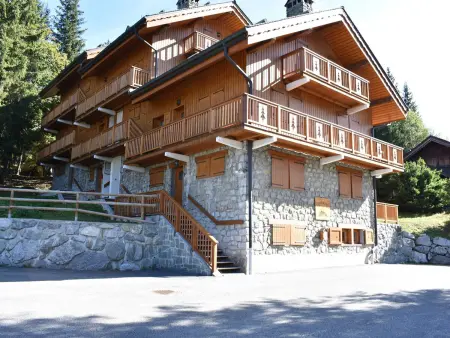 Appartement Méribel 5 pers : cheminée, terrasse Sud, pistes à 250 m : photo 24