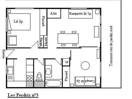 Appartement Méribel 5 pers : cheminée, terrasse Sud, pistes à 250 m : photo 25