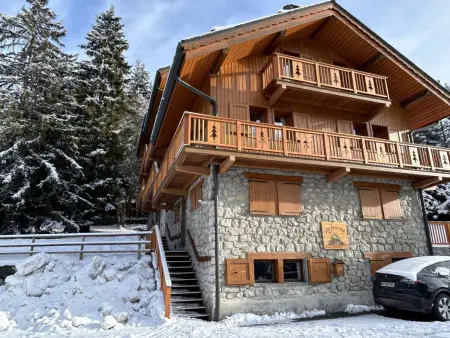 Appartement Méribel 5 pers : cheminée, terrasse Sud, pistes à 250 m : photo 26