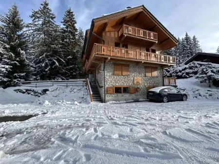 Appartement Méribel 5 pers : cheminée, terrasse Sud, pistes à 250 m : photo 27
