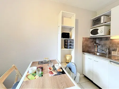 Studio 14m² ski aux pieds au Corbier, vue pistes : photo 3