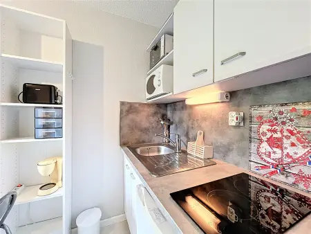 Studio 14m² ski aux pieds au Corbier, vue pistes : photo 4