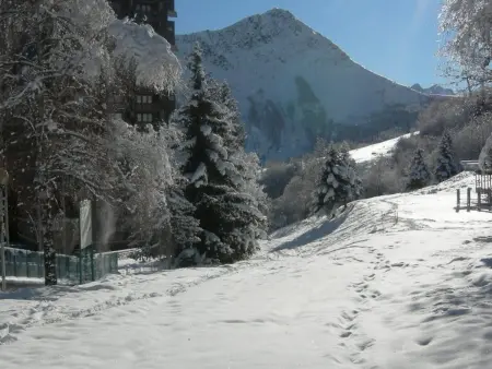 Studio 14m² ski aux pieds au Corbier, vue pistes : photo 11
