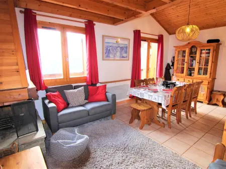 Location appartement à Hauteluce, Chalet spacieux aux Saisies, 4 pièces, 8 pers.