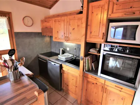 Demi-chalet 8 pers. aux Saisies, vue Mont-Blanc : photo 4