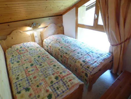 Demi-chalet 8 pers. aux Saisies, vue Mont-Blanc : photo 8