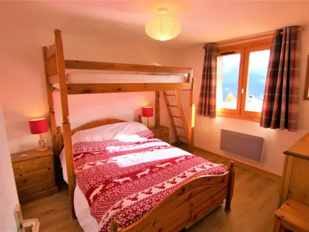 Demi-chalet 8 pers. aux Saisies, vue Mont-Blanc : photo 10