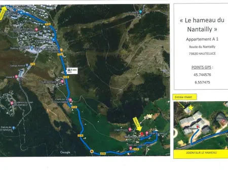 Demi-chalet 8 pers. aux Saisies, vue Mont-Blanc : photo 18