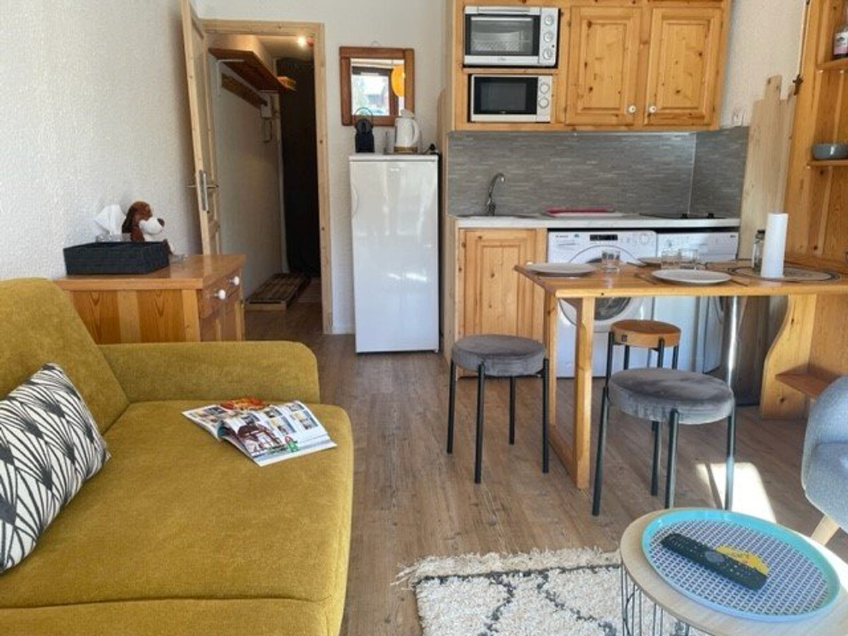 Studio cabine 4 pers avec balcon sud-est, Risoul - Photo 1