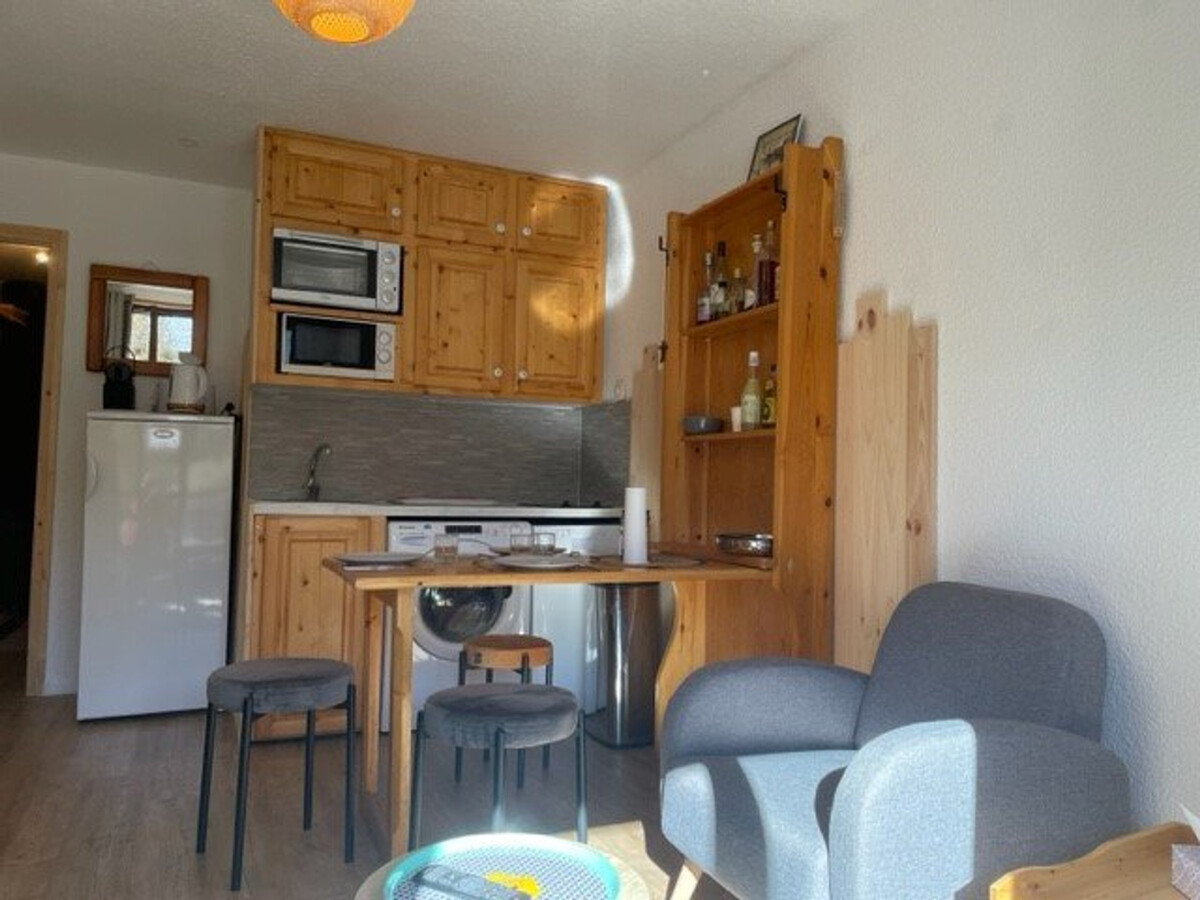 Studio cabine 4 pers avec balcon sud-est, Risoul - Photo 2