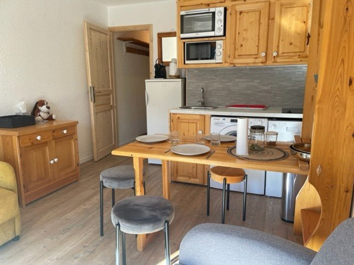 Studio cabine 4 pers avec balcon sud-est, Risoul - Photo 3