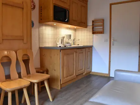 Studio rénové balcon Sud, 50m des pistes à Méribel : photo 11