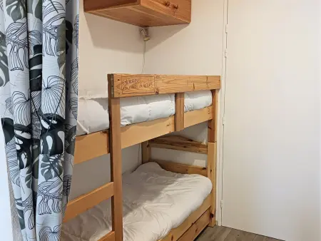 Studio 21m² 3 personnes centre Arc 2000, balcon montagne : photo 4