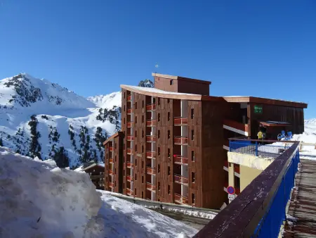 Studio 21m² 3 personnes centre Arc 2000, balcon montagne : photo 17