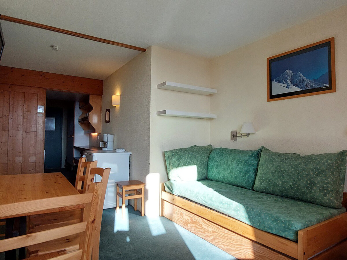 Studio skis aux pieds, balcon Sud-Ouest, Les Arcs 1800 - Photo 1