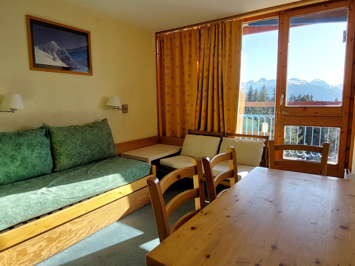 Studio skis aux pieds, balcon Sud-Ouest, Les Arcs 1800 - Photo 2