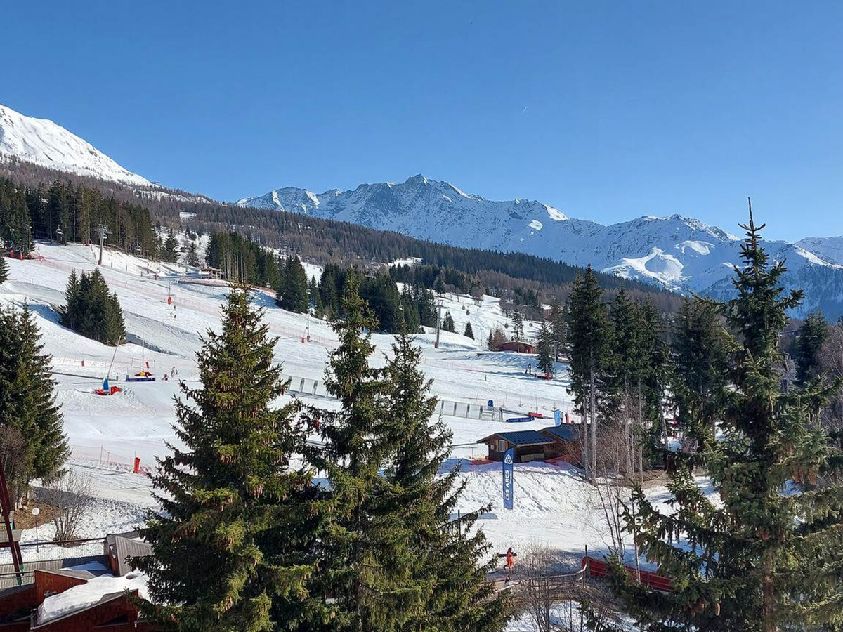 Studio skis aux pieds, balcon Sud-Ouest, Les Arcs 1800 - Photo 4