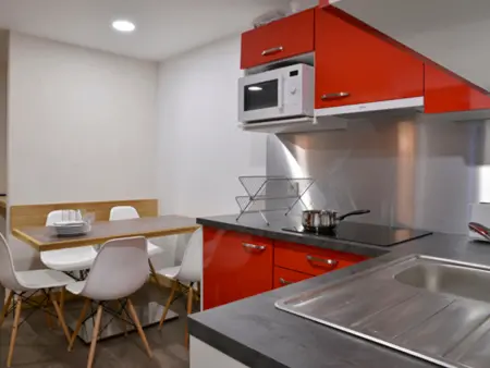 Appartement rénové 5 pers., balcon, cœur station Plagne Bellecôte : photo 6