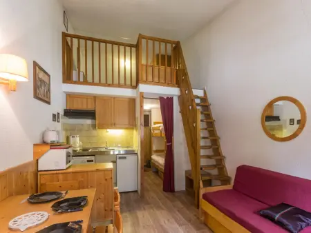 Studio mezzanine pour 6 pers, proche des pistes, Appartement 6 personnes à La Rosière - Photo 2