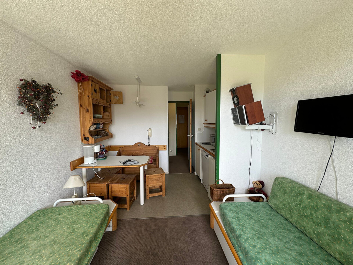 Studio 23 m² avec balcon et accès direct pistes à Belle Plagne - Photo 1