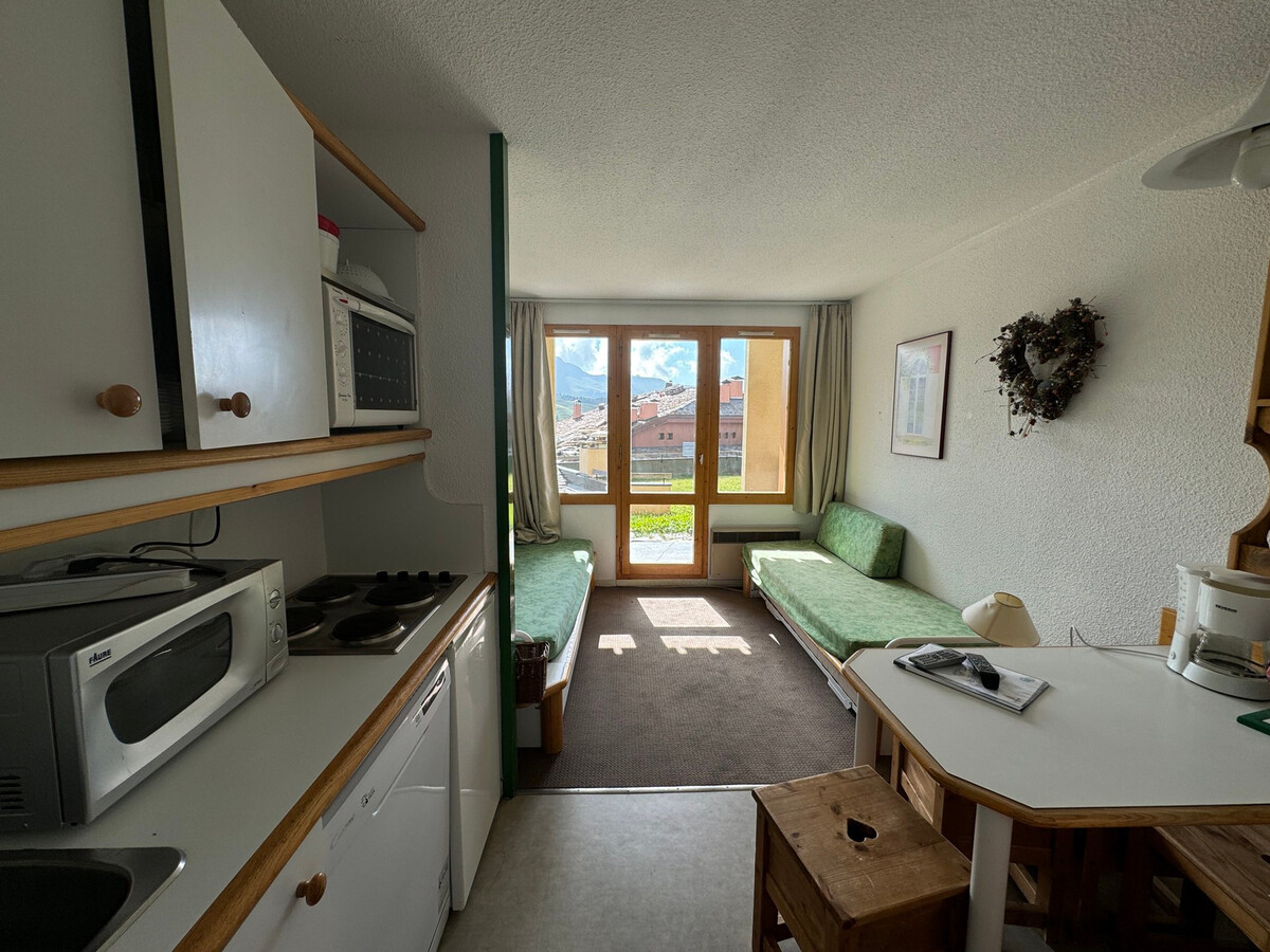 Studio 23 m² avec balcon et accès direct pistes à Belle Plagne - Photo 2