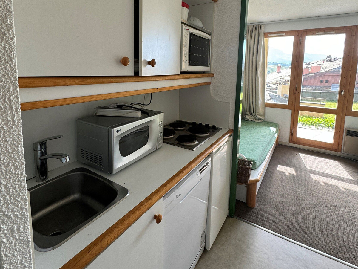 Studio 23 m² avec balcon et accès direct pistes à Belle Plagne - Photo 5