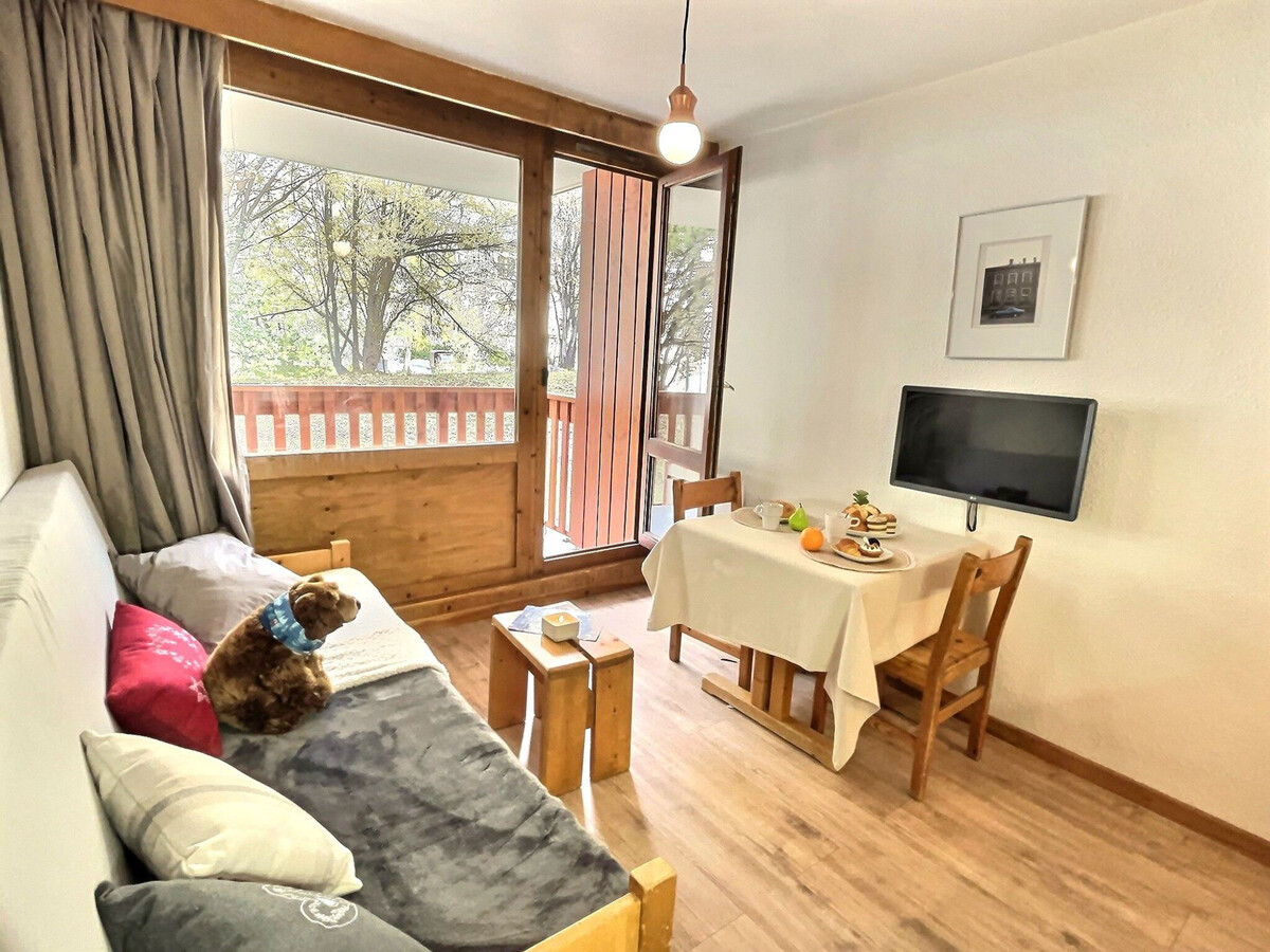Studio 18m² vue montagne à Val-d'Isère, casier ski - Photo 2