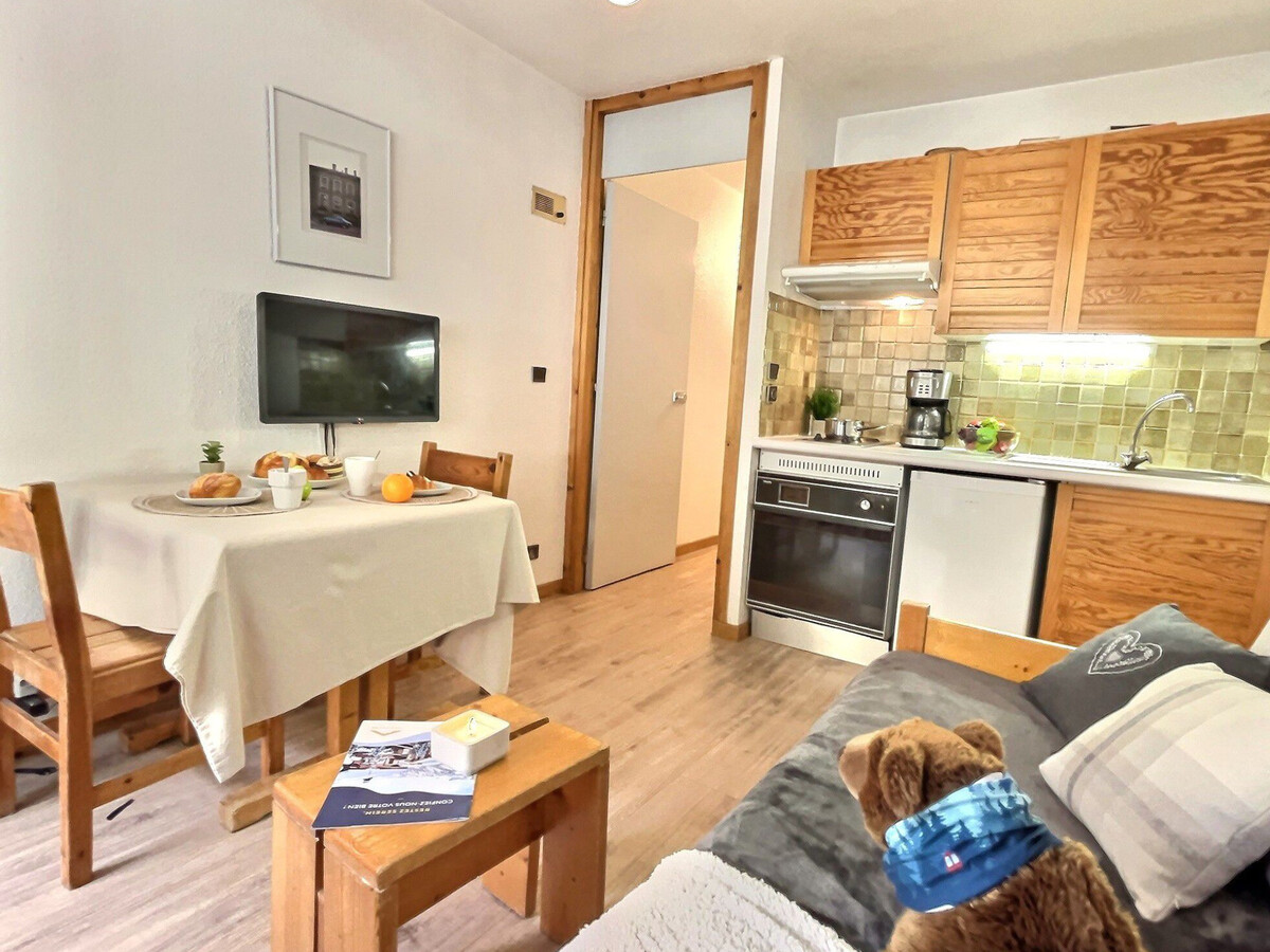 Studio 18m² vue montagne à Val-d'Isère, casier ski - Photo 3