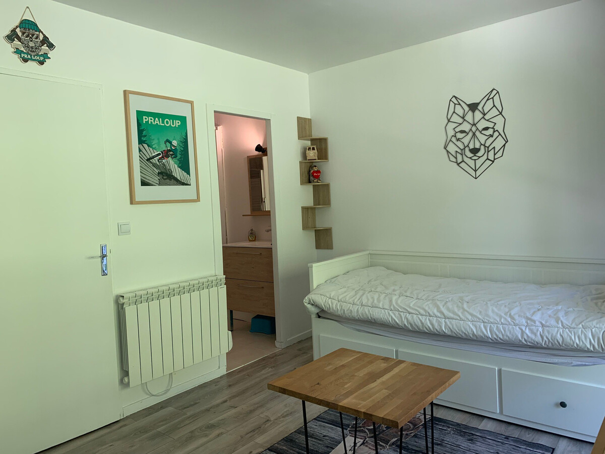Studio rénové 4 pers. à Pra-Loup, balcon montagne - Photo 3
