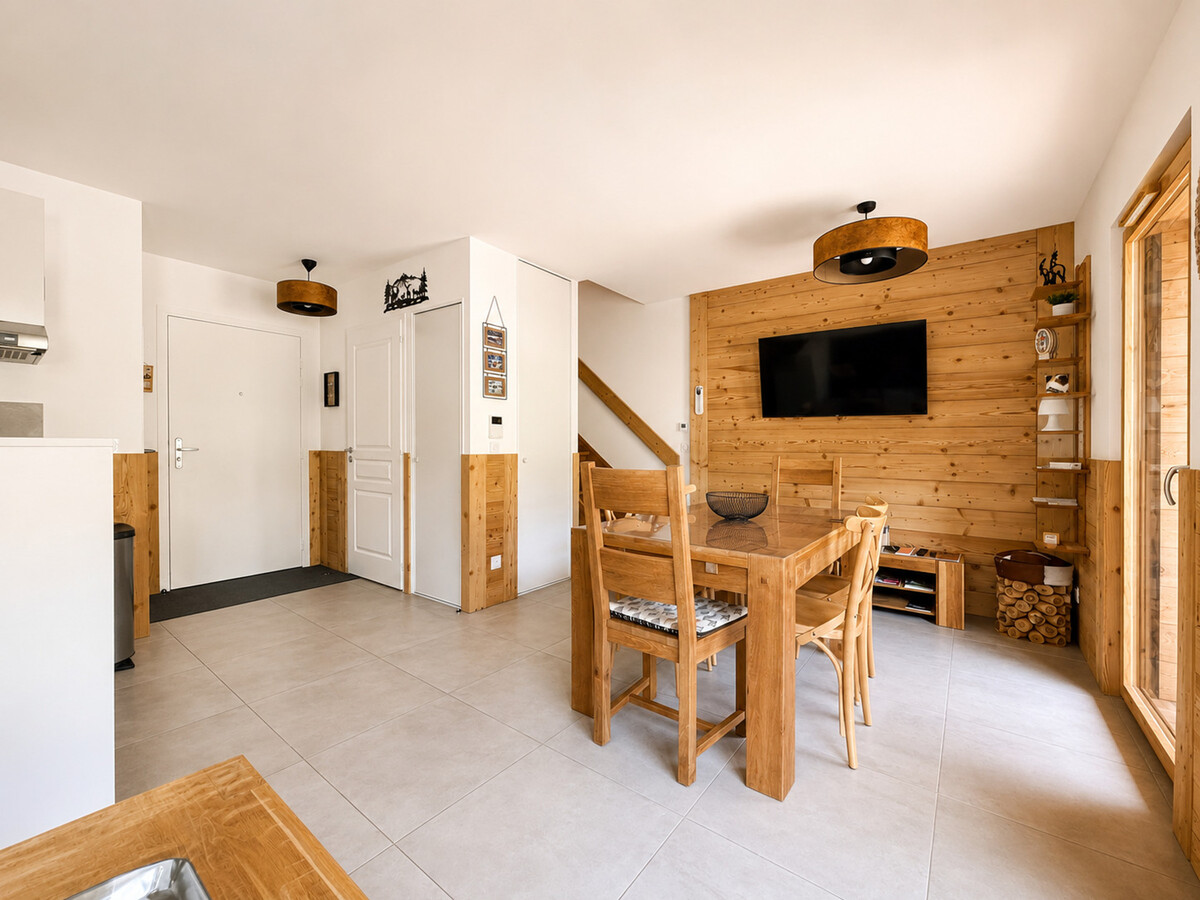 Duplex ski-in/ski-out Notre-Dame-de-Bellecombe, 4 pers. - Photo 2