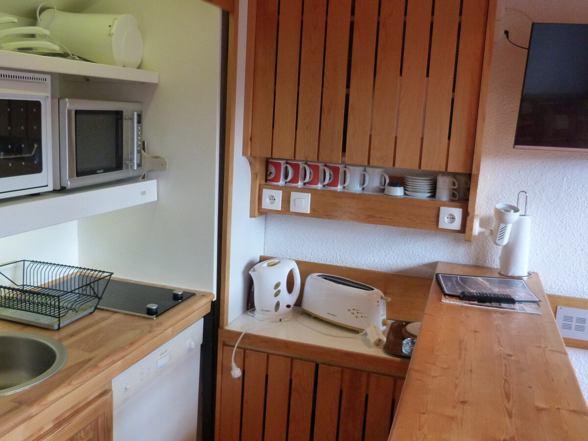 Duplex 6 pers skis aux pieds, balcon Sud-Ouest aux Arcs - Photo 6