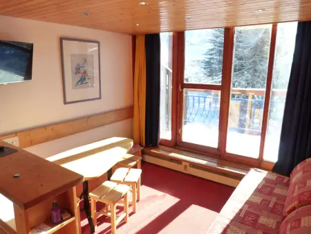 Location appartement à Les Arcs 1800, Duplex skis aux pieds 6 pers à Arc 1800, Animaux ok, WIFI