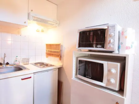 Studio mezzanine 4-5 pers aux Carroz, 450m des pistes : photo 3