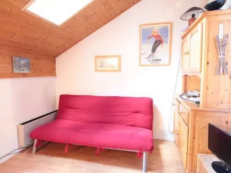 Studio mezzanine 4-5 pers aux Carroz, 450m des pistes : photo 5