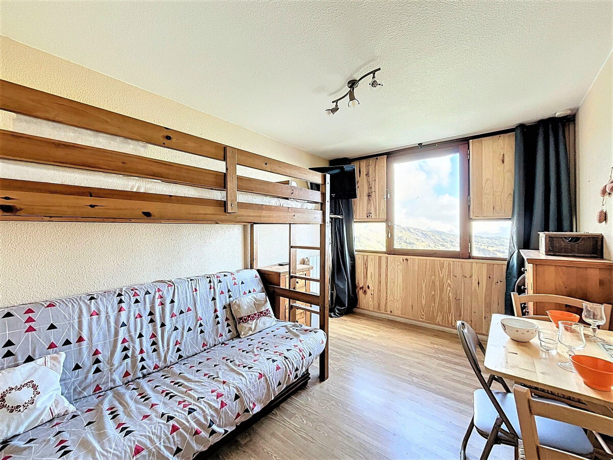 Studio 16m² ski aux pieds au Corbier, 9e étage - Photo 1
