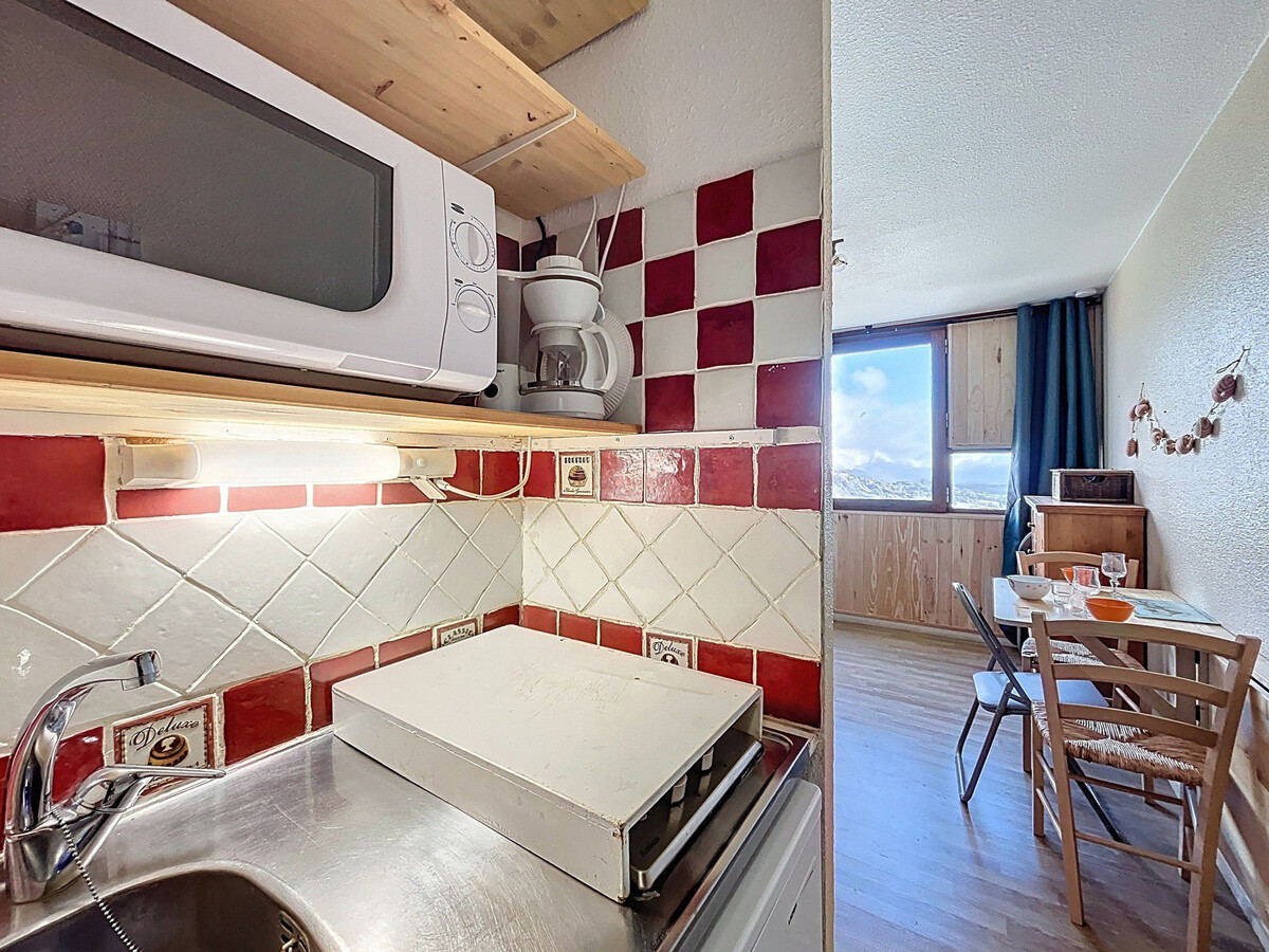 Studio 16m² ski aux pieds au Corbier, 9e étage - Photo 9